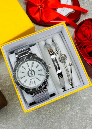 Подарочный набор часы, 2 браслета и коробка 20713431