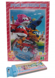 Dvd двд диск мультики щенячий патруль, раскраска