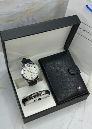 Подарочный набор часы, браслет, кошелёк и коробка 20826027