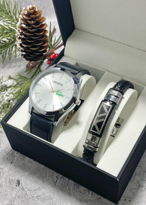 Подарочный набор часы, браслет и коробка 20853609