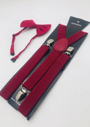 Подтяжки с галстуком 21105390