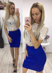 Костюм (блузка и юбка)