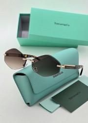 Набор женские солнцезащитные очки, коробка, чехол + салфетки