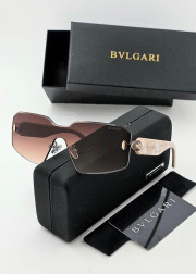 Набор женские солнцезащитные очки, коробка, чехол + салфетки