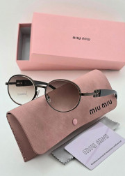 Набор женские солнцезащитные очки, коробка, чехол + салфетки