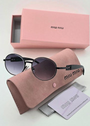 Набор женские солнцезащитные очки, коробка, чехол + салфетки