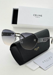 Набор женские солнцезащитные очки, коробка, чехол + салфетки