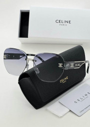 Набор женские солнцезащитные очки, коробка, чехол + салфетки