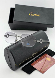 Набор женские солнцезащитные очки, коробка, чехол + салфетки