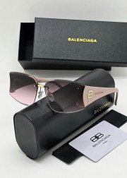 Набор женские солнцезащитные очки, коробка, чехол + салфетки