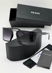 Набор мужские солнцезащитные очки, коробка, чехол + салфетки