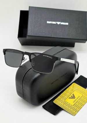 Набор мужские солнцезащитные очки, коробка, чехол + салфетки 22892495