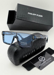 Набор мужские солнцезащитные очки, коробка, чехол + салфетки