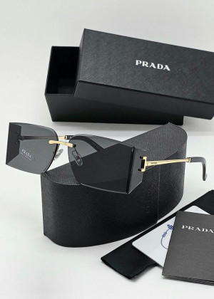 Набор женские солнцезащитные очки, коробка, чехол + салфетки 22931073