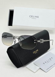 Набор женские солнцезащитные очки, коробка, чехол + салфетки