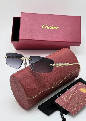 Набор женские солнцезащитные очки, коробка, чехол + салфетки 22931326