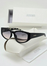 Набор женские солнцезащитные очки, коробка, чехол + салфетки