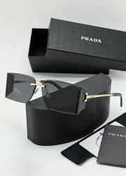 Набор женские солнцезащитные очки, коробка, чехол + салфетки