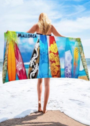 Полотенце для бани и для пляжа