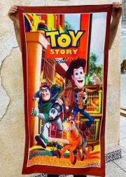 Полотенце детское для бани и для пляжа