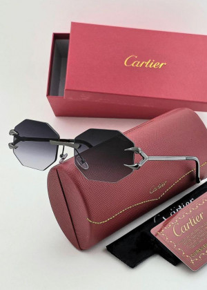 Набор женские солнцезащитные очки, коробка, чехол + салфетки 22986060