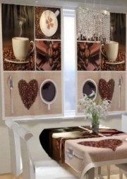 Фотошторы для кухни