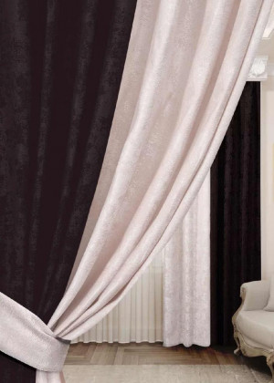 Комплект шторы и тюль #23095097