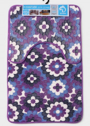 Коврик для ванны и туалета 2шт