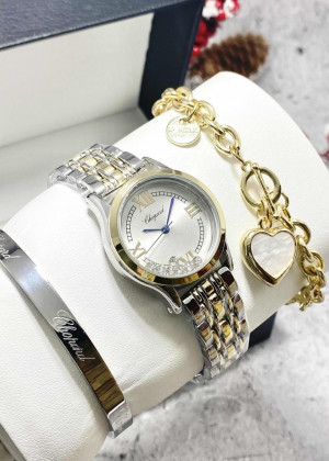 Подарочный набор для женщин часы, 2 браслета + коробка 23124073