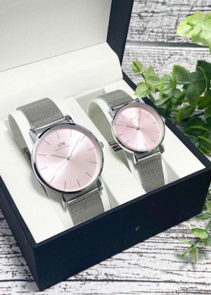 Подарочный набор часы для мужчин и для женщин + коробка #23124339