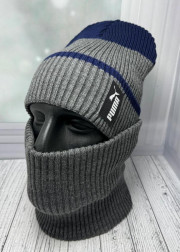 Шапка + шарф 2в1