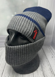 Шапка + шарф 2в1