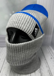 Шапка + шарф 2в1