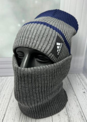 Шапка + шарф 2в1