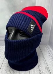 Шапка + шарф 2в1