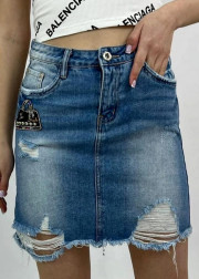 Джинсовая юбка