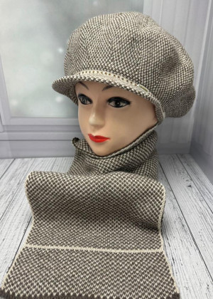 Шапка+шарф #23160378