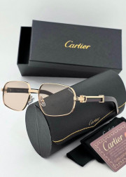 Набор мужские солнцезащитные очки, коробка, чехол + салфетки