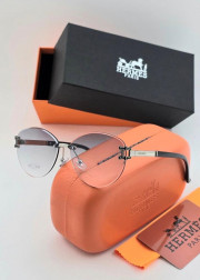 Набор женские солнцезащитные очки, коробка, чехол + салфетки