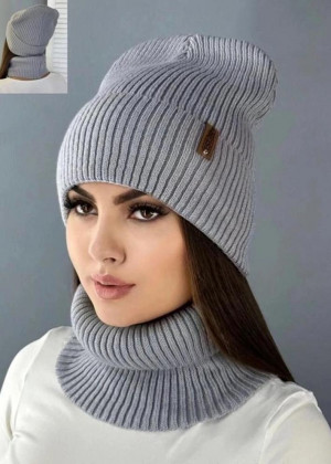 Шапка + шарф 2в1 #23259913