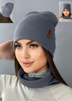Шапка + шарф 2в1 #23260188