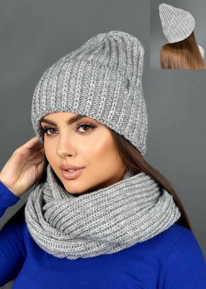 Шапка + шарф 2в1 #23260197