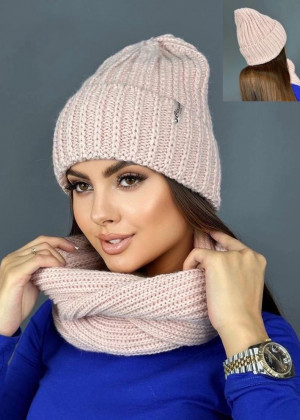 Шапка + шарф 2в1 #23260198