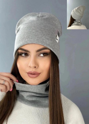 Шапка + шарф 2в1 #23260222