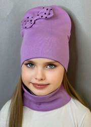 Шапка + шарф 2в1