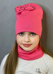 Шапка + шарф 2в1