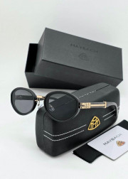 Набор женские солнцезащитные очки, коробка, чехол + салфетки