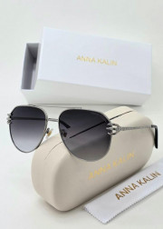 Набор женские солнцезащитные очки, коробка, чехол + салфетки