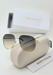 Набор женские солнцезащитные очки, коробка, чехол + салфетки