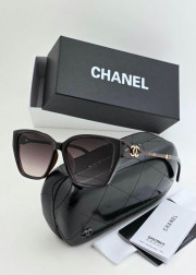 Набор женские солнцезащитные очки, коробка, чехол + салфетки